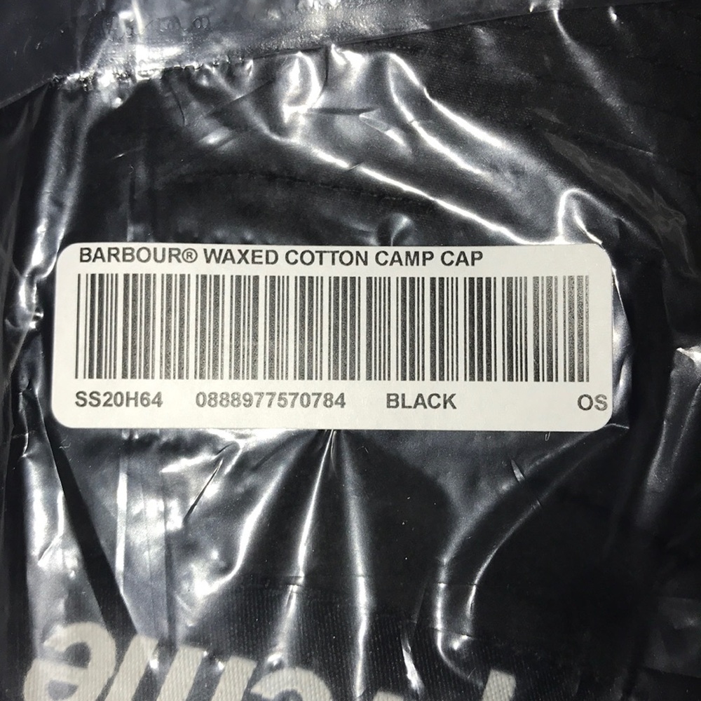 Sold Supreme Barbour Waxed Cotton Camp Cap🆕 - Picture 9 of 11